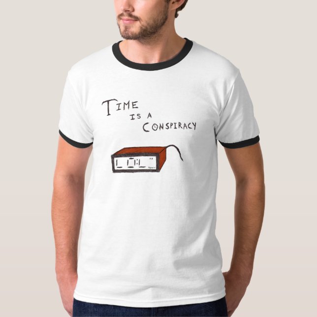 Time is a Conspiracy (Colour) T-Shirt (Front)