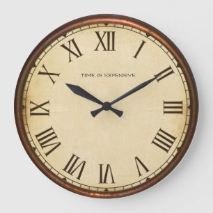 Time Is Expensive Large Clock