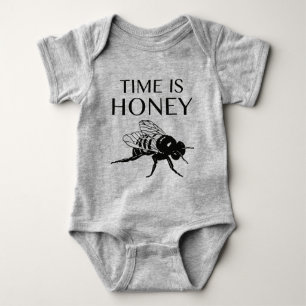 Time Is Honey Baby Bodysuit