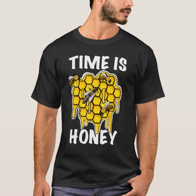 Time Is Honey The Beekeeping Suit T-Shirt (Front)