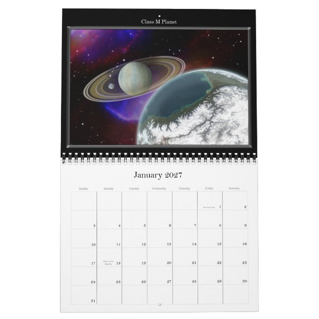 Time is Irrelevant - Customised Calendar (Jan 2027)