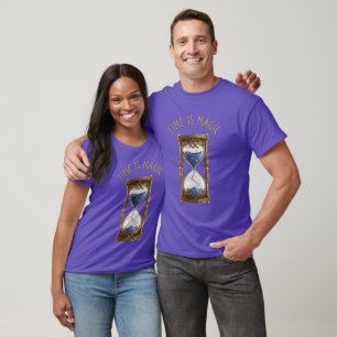 Time Is Magic – Mystical Hourglass Fantasy T-Shirt