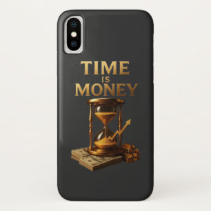 Time Is Money   Powerful Motivational Design Case-Mate iPhone Case