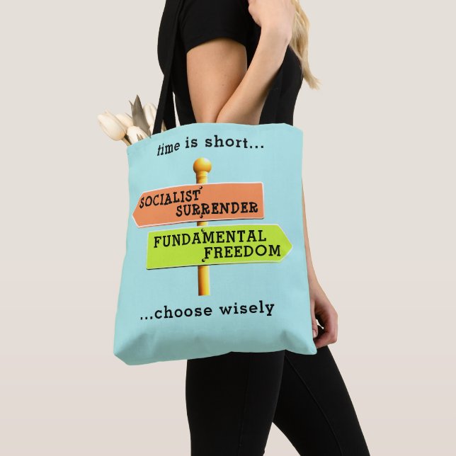 Time is short Tote Bag (Close Up)