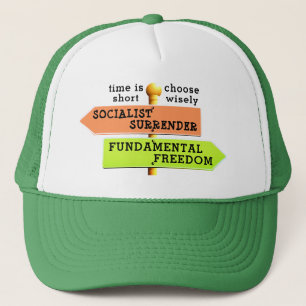 Time is short trucker hat