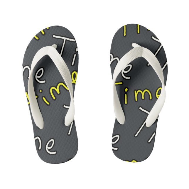Time  kid's jandals (Footbed)