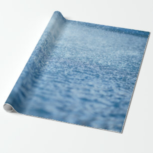 Time-lapse photography of rain wrapping paper