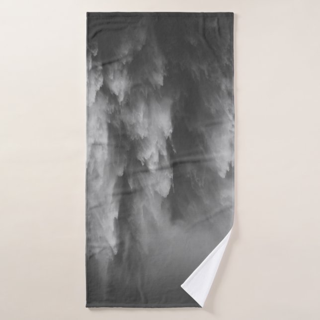 TIME LAPSE PHOTOGRAPHY OF SMOKE BATH TOWEL (Bath Towel)