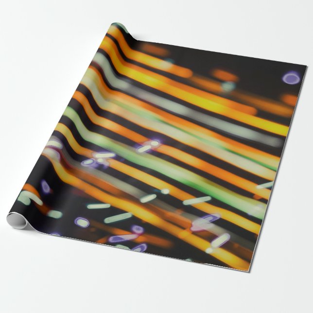 Time lapse photography wrapping paper (Unrolled)