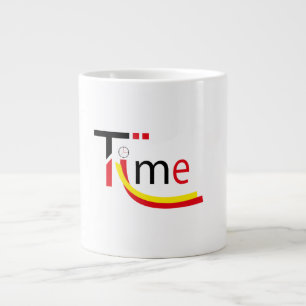 Time Large Coffee Mug
