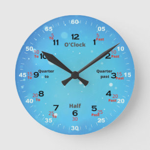 Time Learning  Round Clock