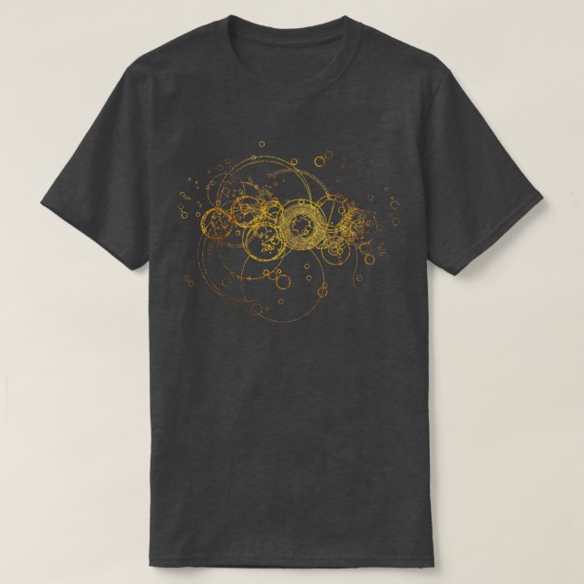 Time Lord Writing transparent  T-Shirt (Design Front)