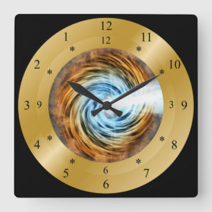 Time Machine Clock ~ Blazar Galaxy ~ Vortex ~