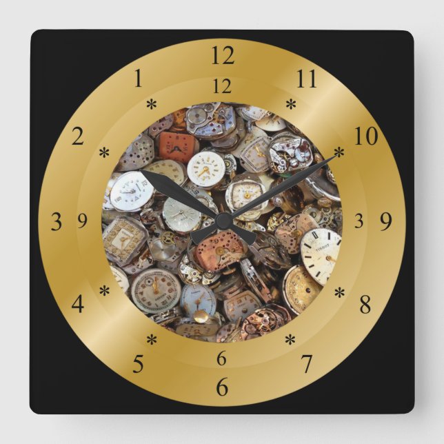 Time Machine Clock ~ Runs Forward & Backward ~ (Front)