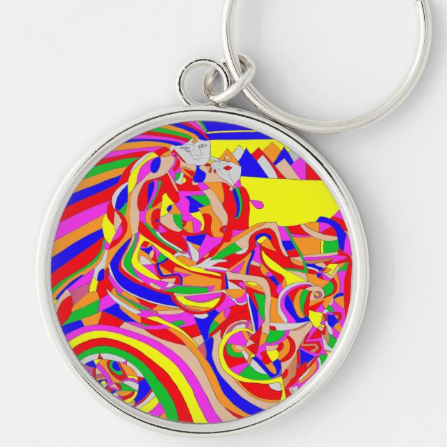 Time Machine Key Ring (Front)