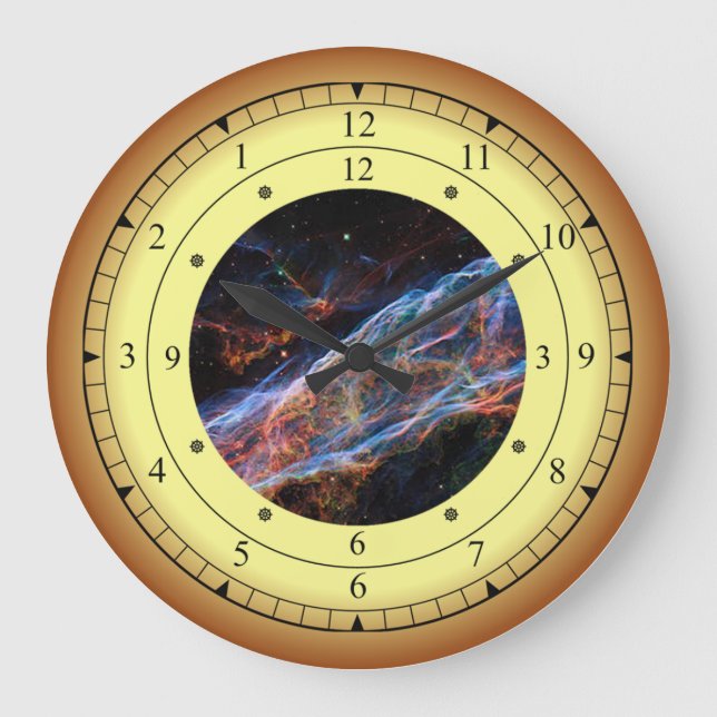 Time Machine ~ Veil Nebula ~ Time Portal ~  Large Clock (Front)
