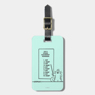 Time Management Luggage Tag