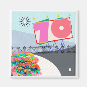 Time Miles  Magnet