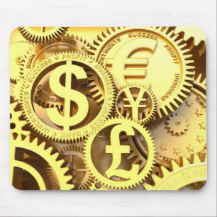 Time - money mouse pad