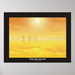 Time Moves On Poster