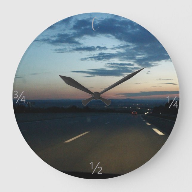 time of the night large clock (Front)