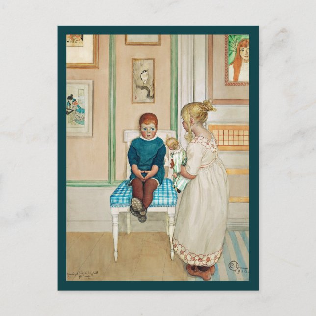 Time Out in the Corner Postcard (Front)