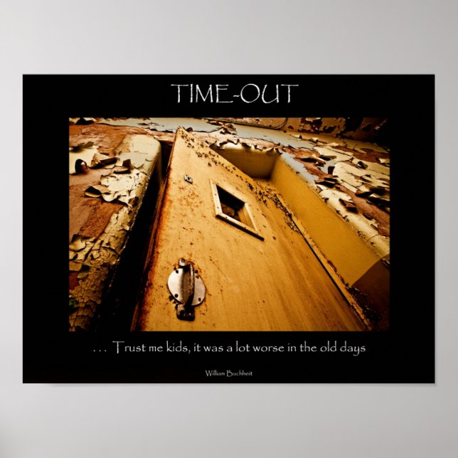"Time-Out" Poster (Front)
