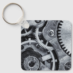 Time Piece Mechanics Key Ring