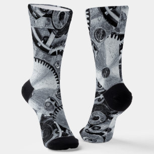 Time Piece Mechanics Socks