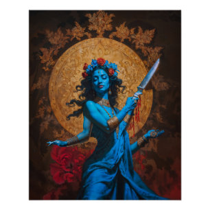 Time’s Gentle Mother Kali Poster