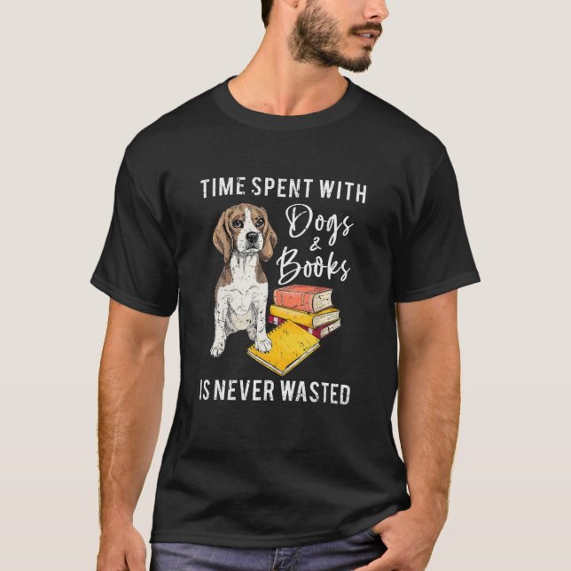 Time Spent With Dogs T-Shirt (Front)