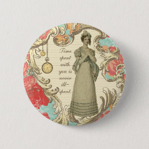 Time Spent With You 6 Cm Round Badge