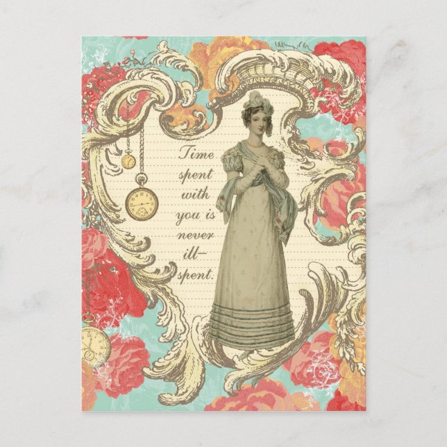 Time Spent With You Postcard (Front)