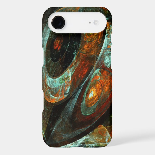 Time Split Abstract Art Case-Mate iPhone Case (Back)