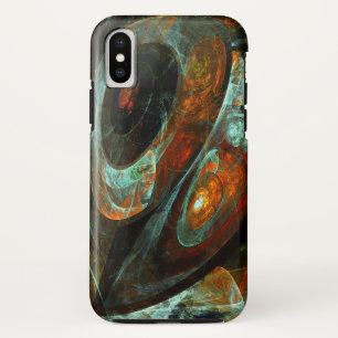 Time Split Abstract Art Case-Mate iPhone Case