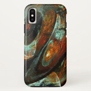 Time Split Abstract Art Case-Mate iPhone Case