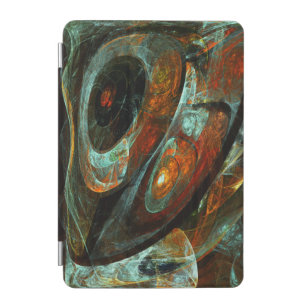 Time Split Abstract Art iPad Mini Cover