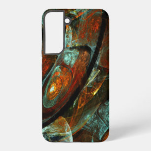 Time Split Abstract Art Samsung Galaxy Case