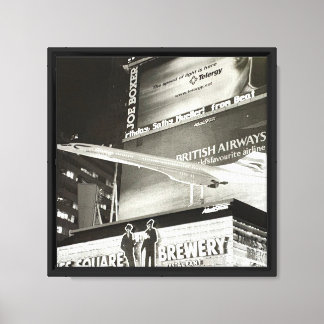 Time Square NYC. Stretched Canvas Print