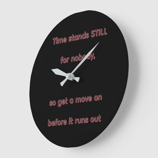 Time stand still large clock (Angle)