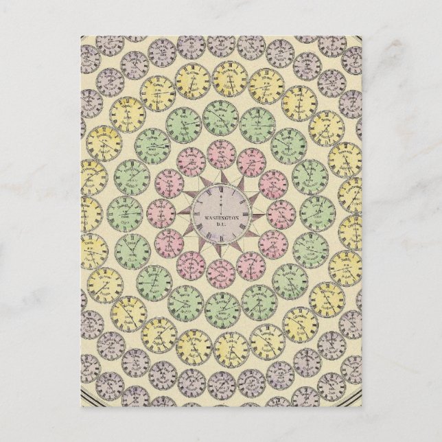 Time table postcard (Front)