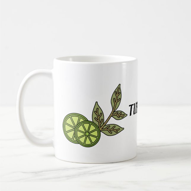 Time tea coffee mug (Left)