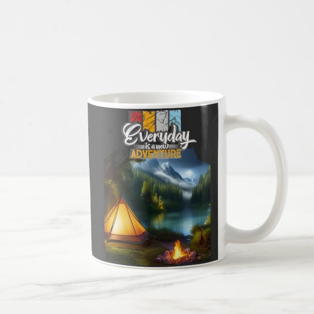 Time to Adventure Coffee Mug (Right)