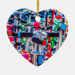 Time To Buy A Scooter Ceramic Tree Decoration