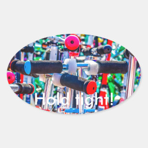 Time To Buy A Scooter Oval Sticker