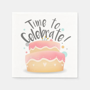 Time to Celebrate Napkin