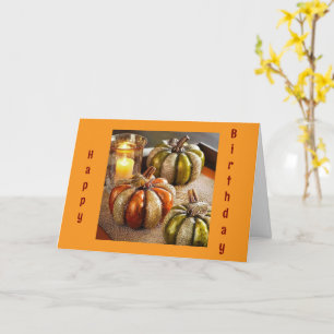 TIME TO "CELEBRATE YOU"/BEAUTIFUL FALL SEASON CARD