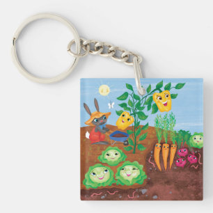Time To Count-Garden Key Ring