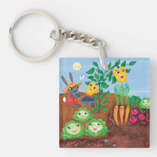 Time To Count-Garden Key Ring