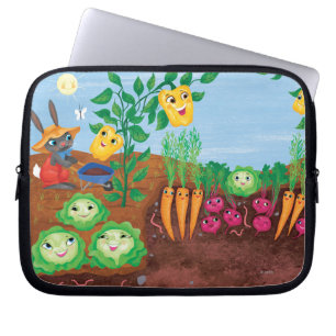 Time To Count-Garden Laptop Sleeve